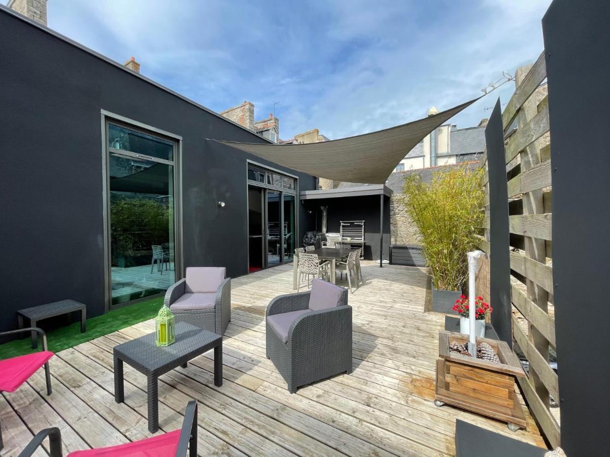 Bed and Breakfast Chez Cathy Et Leo Dinan Exterior foto